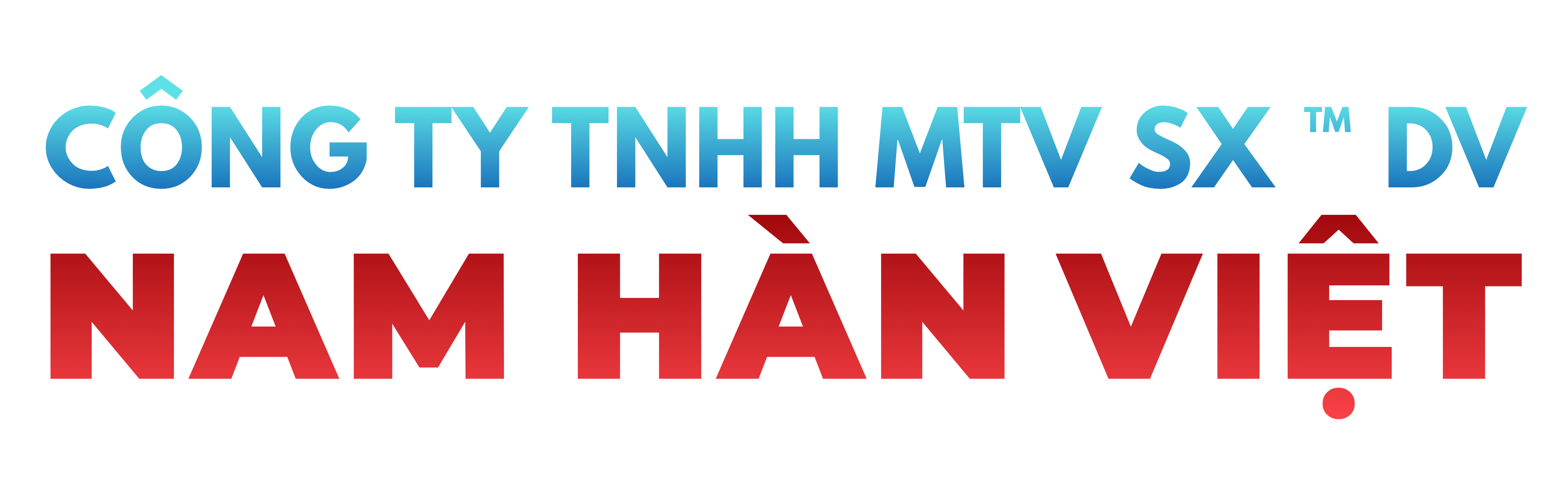 CÔNG TY TNHH MTV SX TM DV NAM HÀN VIỆT